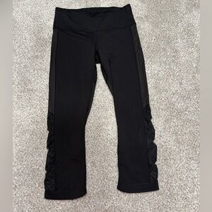 Lululemon Black Var-City Crop